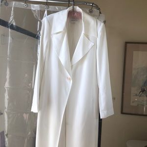 BABATON 1-01 Long Off-White Duster Style Coat — New With Tag — Never Worn